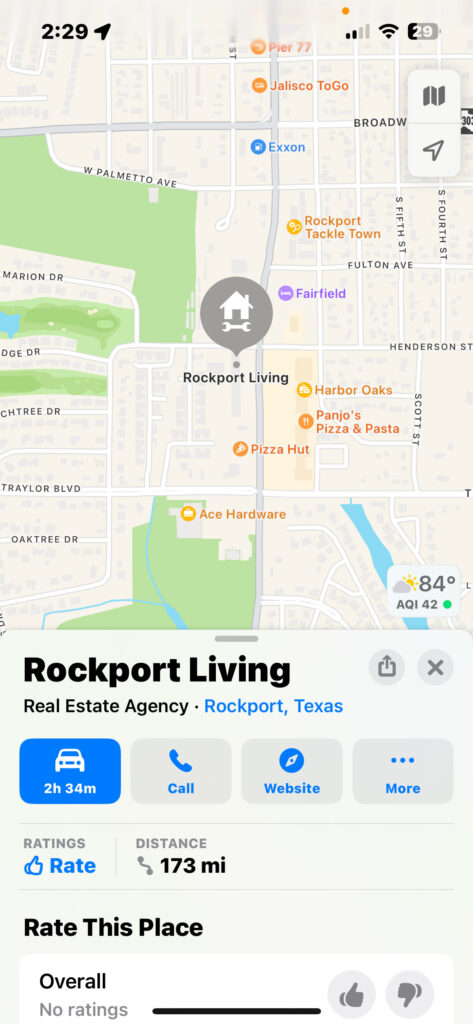 Rockport living apple maps